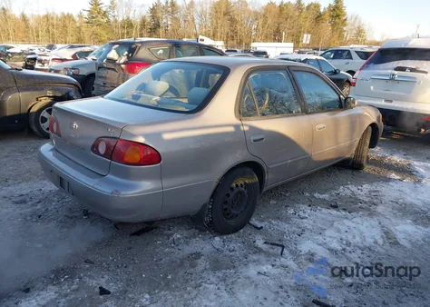 2002 Toyota Corolla Le from USA, damaged, VIN 2T1BR12E62C529586